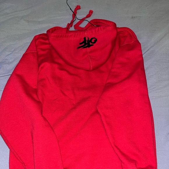 Custom Red OTF Hoodie. Large - Picture 3 of 6
